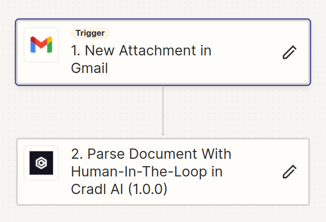 Cradl Gmail Trigger